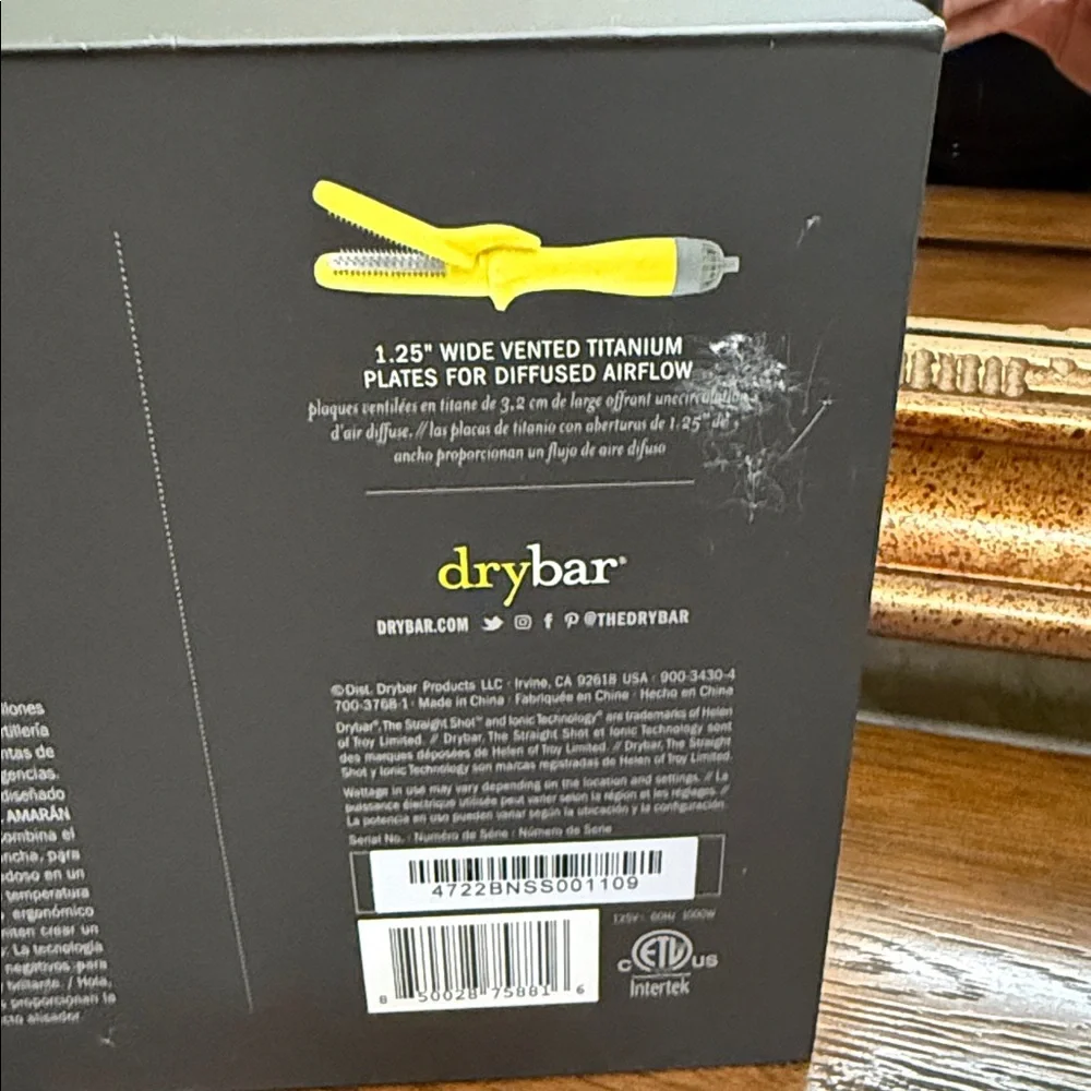 Drybar-The Straight Shot-Blow Drying Flat Iron Styling Tool.